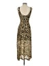 Topshop 100% Polyester Animal Print Brown Cocktail Dress Size 2 - photo 2