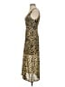 Topshop 100% Polyester Animal Print Brown Cocktail Dress Size 2 - photo 5