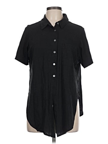 Theory Short Sleeve Button-Down Shirt (view 1)