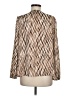 Dana Buchman 100% Polyester Tan Long Sleeve Blouse Size M - photo 2