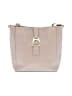 Dooney & Bourke Color Block Pink Gray Leather Shoulder Bag One size - photo 1