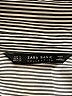 Zara Basic Print Gray Long Sleeve Button-Down Shirt Size S - photo 7