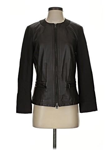 Ellen Tracy Leather Jacket (view 1)
