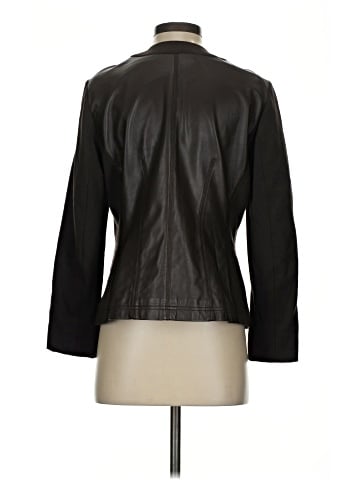 Ellen Tracy Leather Jacket (view 2)