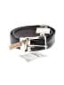 Assorted Brands 100% Leather Black Leather Belt Size EU 38 - photo 1