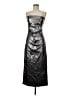 Zara Metallic Black Cocktail Dress Size M - photo 1