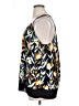 Carmen Carmen Marc Valvo 100% Polyester Floral Black Tank Top Size XL - photo 5