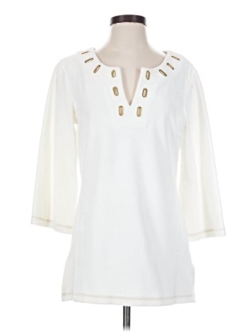 Boston Proper 3/4 Sleeve Blouse (view 1)