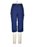 Relativity Color Block Blue Casual Pants Size 10 - photo 1