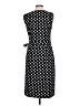 Talbots Polka Dots Black Casual Dress Size L - photo 2