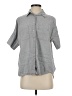 Splendid 100% Cotton Gray 3/4 Sleeve Button-Down Shirt Size XS - photo 1