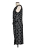 Talbots Polka Dots Black Casual Dress Size L - photo 5
