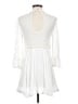 Free People Solid Floral White Ivory Cocktail Dress Size XS - photo 2