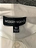 Modern Works 100% Polyester Ivory Long Sleeve Blouse Size M - photo 7