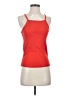 Double Zero Solid Red Sleeveless Top Size S - photo 1