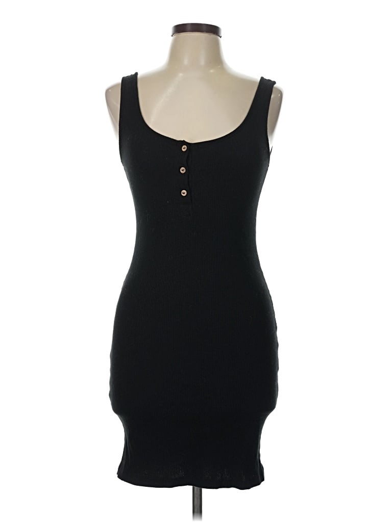 Pre-owned Ambiance Tank Top Black Strapless Neckline Tops