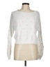 FRNCH 100% Cotton Hearts White Pullover Sweater Size M - photo 1