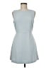 Babaton Solid Blue Casual Dress Size 6 - photo 1