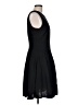 Theory Solid Black Cocktail Dress Size 10 - photo 4