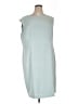 Kasper Solid Teal Casual Dress Size 16 - photo 1