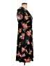 MICHAEL Michael Kors Floral Black Casual Dress Size L - photo 4