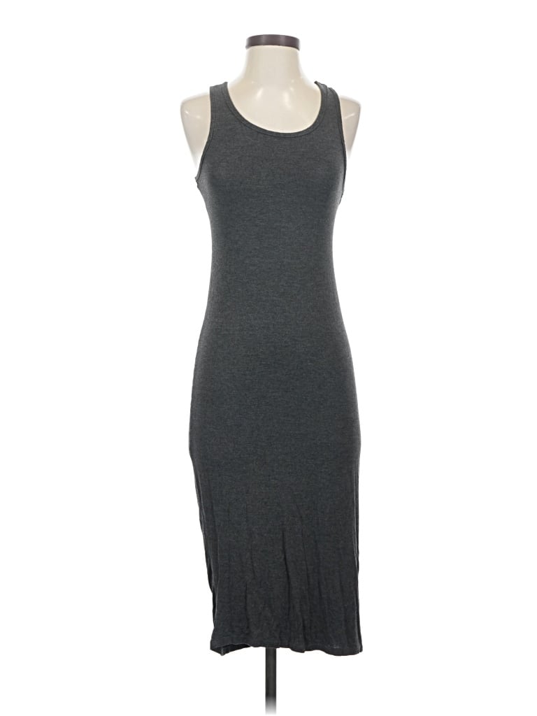 Pre-owned Olivia Rae Casual Dress In Gray