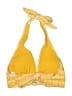 Robin Piccone Tweed Yellow Swimsuit Top Size M - photo 2