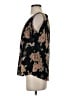Sienna Sky 100% Polyester Black Short Sleeve Blouse Size S - photo 5