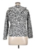 Fate Animal Print Silver Pullover Sweater Size M (estimated) - photo 2
