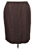 Leslie Fay 100% Polyester Chevron-herringbone Brown Formal Skirt Size 24 - photo 2
