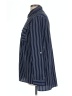 MICHAEL Michael Kors Stripes Blue Long Sleeve Button-Down Shirt Size L - photo 5