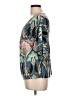 Glam Teal 3/4 Sleeve Blouse Size 30 waist (estimated) - photo 5