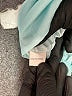 Unbranded 100% Polyester Floral Teal 3/4 Sleeve Blouse Size M - photo 8