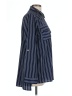 MICHAEL Michael Kors Stripes Blue Long Sleeve Button-Down Shirt Size L - photo 4