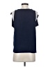 CeCe 100% Polyester Blue Short Sleeve Top Size S - photo 2