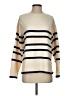 Vero Moda Stripes Ivory Pullover Sweater Size S - photo 1