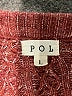 Pol Burgundy Pullover Sweater Size L - photo 7