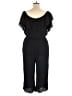 Xhilaration Solid Black Jumpsuit Size XL - photo 2