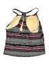Kona Sol Black Purple Swimsuit Top Size 20 - photo 2