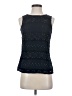 Banana Republic 100% Polyester Black Sleeveless Top Size 0 - photo 1