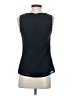 Banana Republic 100% Polyester Black Sleeveless Top Size 0 - photo 2