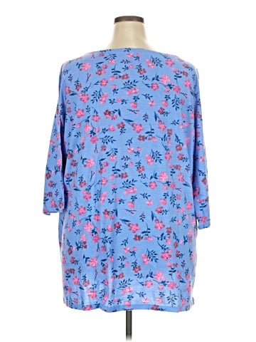 Woman Within 3/4 Sleeve Blouse (view 2)