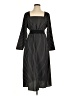 BLOOMCHIC 100% Polyester Stripes Black Casual Dress Size 10 - photo 1