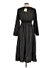 BLOOMCHIC 100% Polyester Stripes Black Casual Dress Size 10 - photo 2
