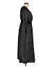 BLOOMCHIC 100% Polyester Stripes Black Casual Dress Size 10 - photo 4
