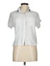 Sim & Sam Silver Short Sleeve Blouse Size M - photo 1