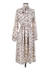 Unbranded Paisley Ivory Casual Dress Size S - photo 1