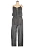 Sanctuary 100% Polyester Chevron-herringbone Gray Jumpsuit Size XL - photo 1