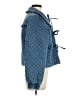 Avec Les Filles 100% Cotton Blue Denim Jacket Size M - photo 4