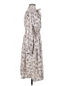 Unbranded Paisley Ivory Casual Dress Size S - photo 4